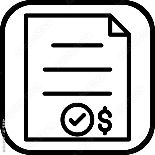 Loan application Icon style