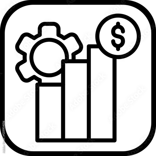 Hedge fund Icon style