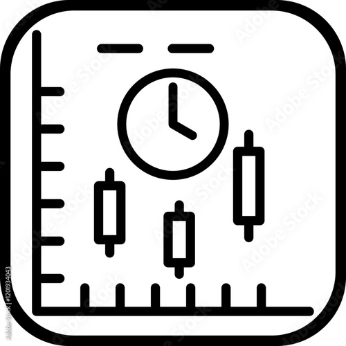 Futures market Icon style