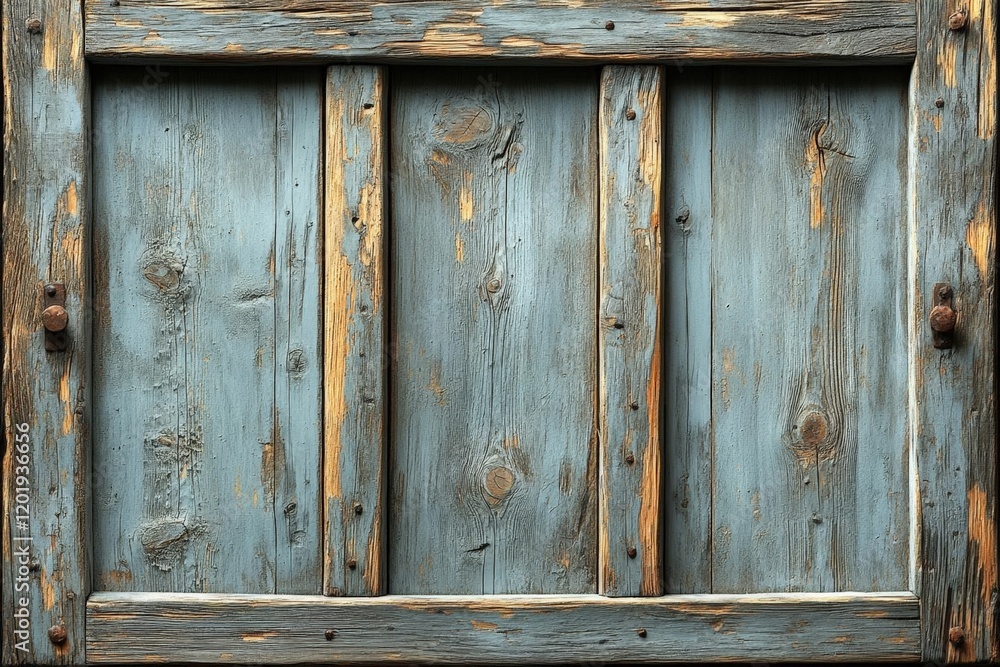 Weathered Blue and Gray Wooden Panel Background Texture Weathered Blue and Gray Wooden Panel Background Texture