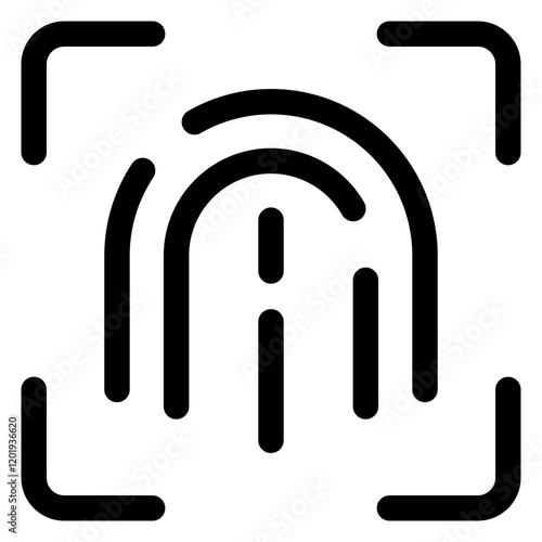finger print icon