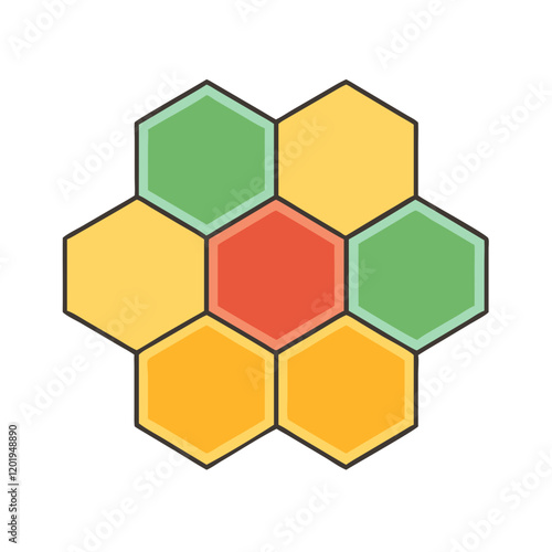 settlers of catan hex tile icon, settlers of catan hex tile vector illustration-simple illustration of settlers of catan hex tile, perfect for settlers of catan hex tile logos and icons