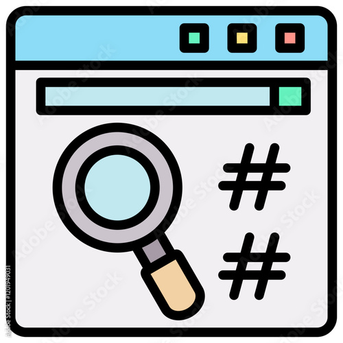 Hashing Icon