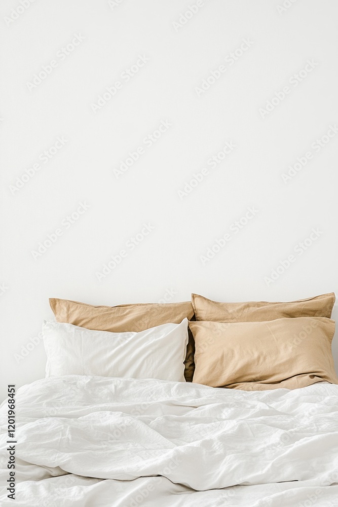 Empty bed symbolizes absence and infidelity with contrasting sides reflecting emotional disarray and solitude Empty bed symbolizes absence and infidelity with contrasting sides reflecting emotional disarray and solitude
