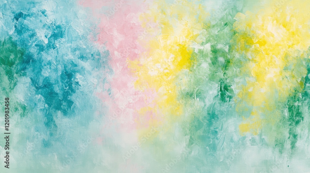 Fototapeta premium Colorful abstract watercolor background; design texture