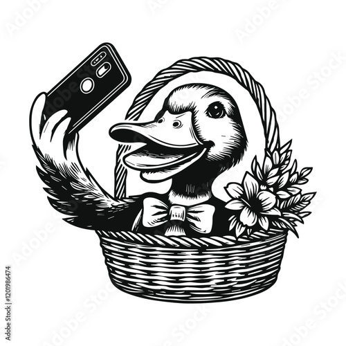 Duck Face When Nature Meets Selfie Culture