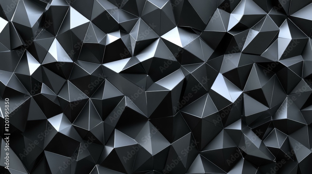 Fototapeta premium Abstract Geometric Shapes Background Design