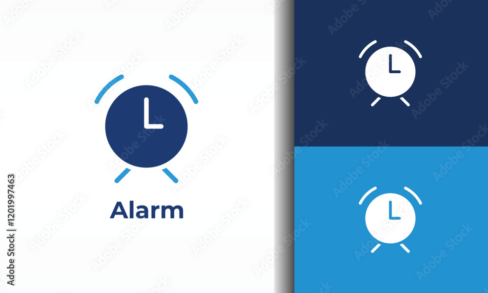 Alarm vector, icon or logo sign isolated symbol illustration Alarm vector, icon or logo sign isolated symbol illustration