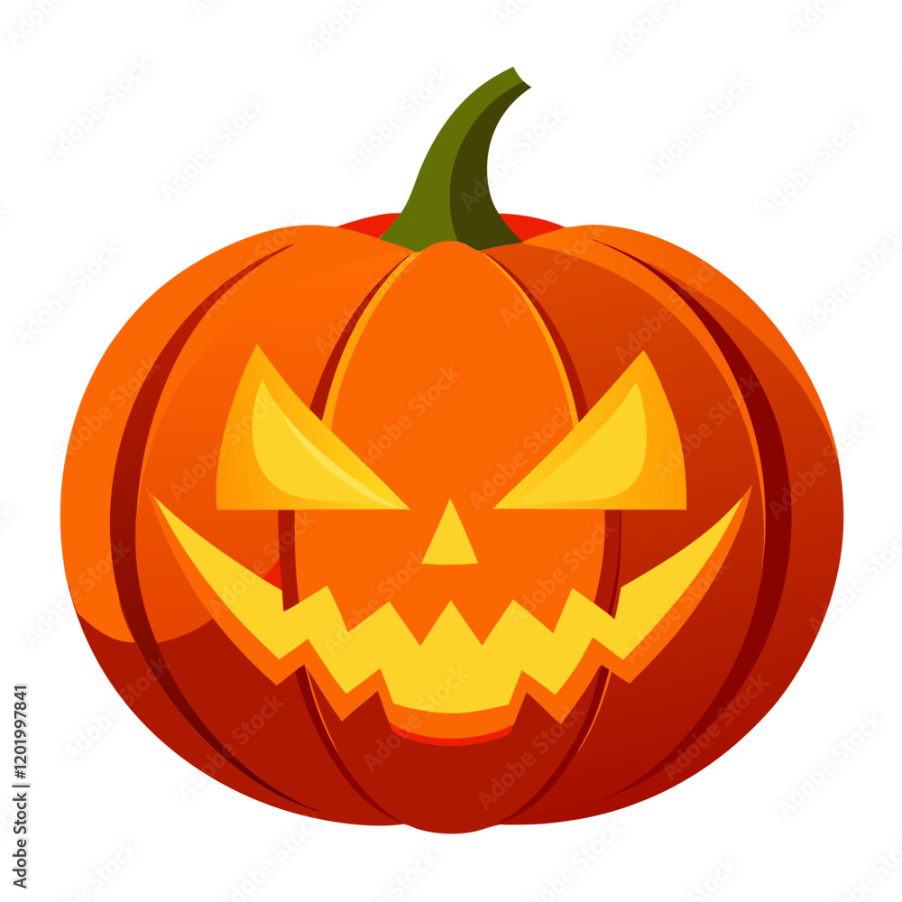 Glowing jack o lantern pumpkin for Halloween Glowing jack o lantern pumpkin for Halloween