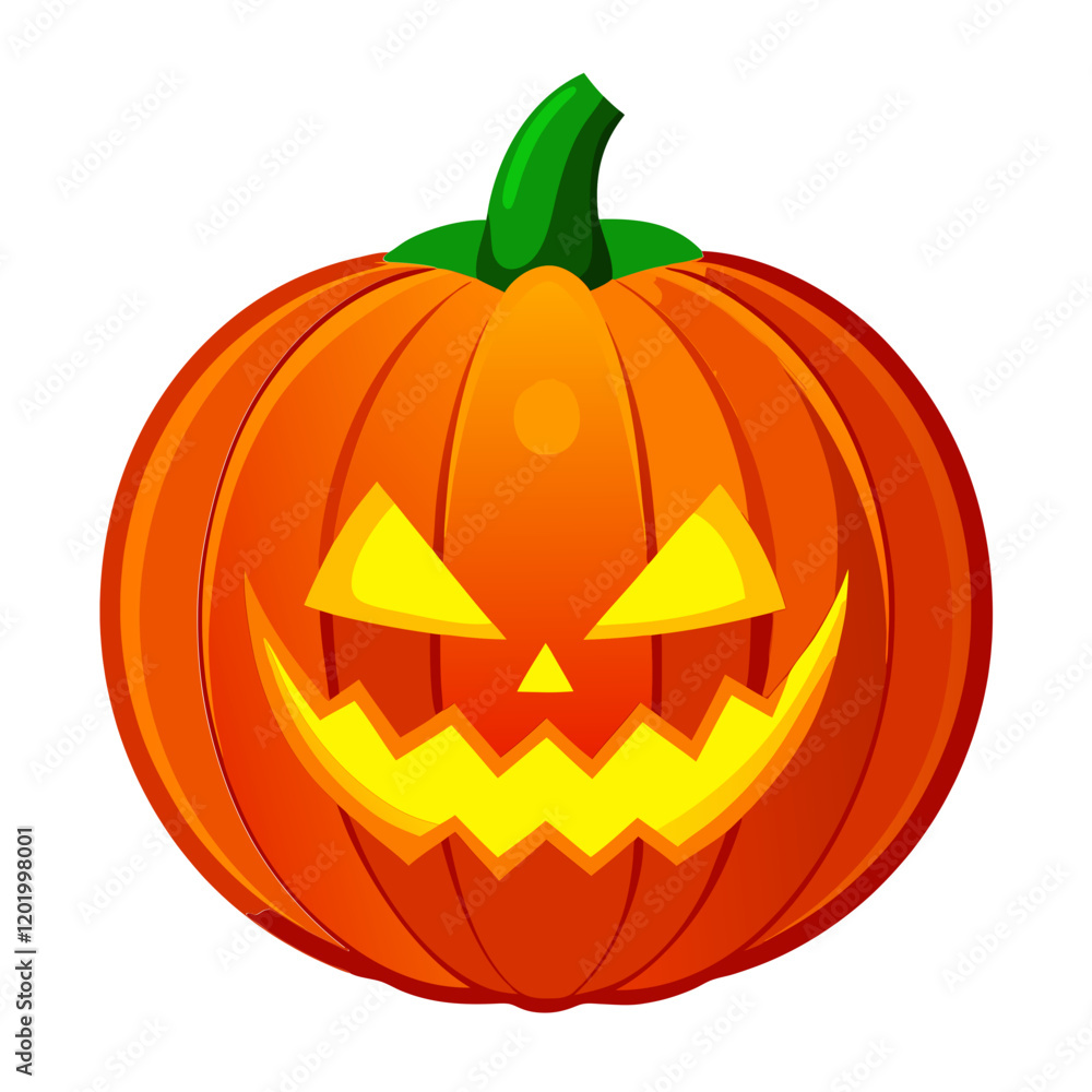 Glowing jack o lantern pumpkin for Halloween Glowing jack o lantern pumpkin for Halloween