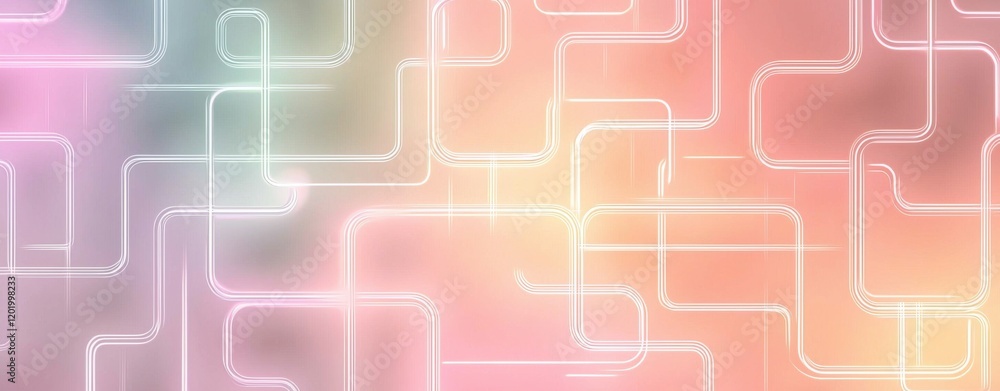 A colorful background with many lines and shapes A colorful background with many lines and shapes