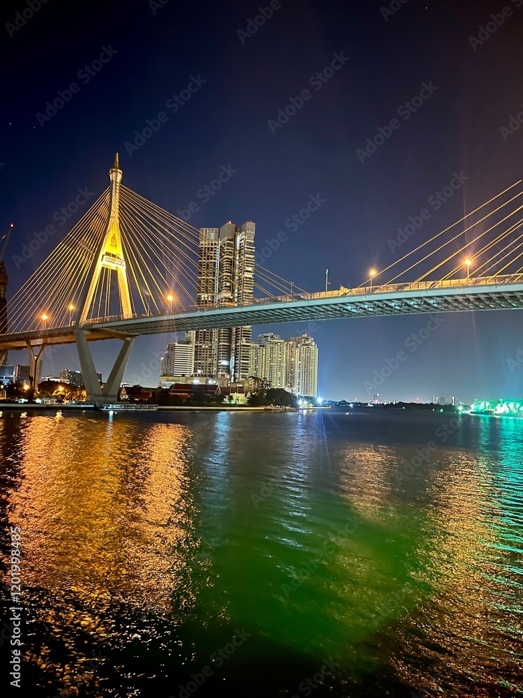 Fototapeta premium bridge at night