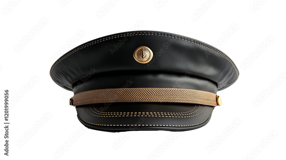 Pilot Hat Isolated on White Background: A Clean and Classic Look for Aviation Enthusiast Pilot Hat Isolated on White Background: A Clean and Classic Look for Aviation Enthusiast