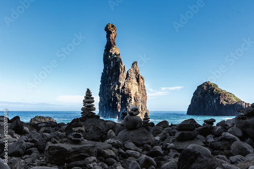 Rocks and sea
