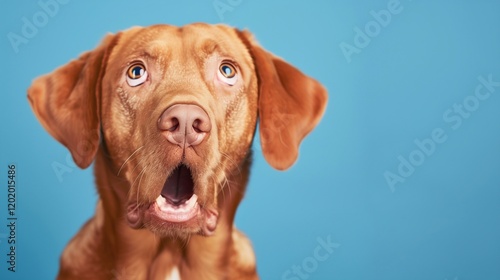 Wallpaper Mural dog with a surprised face Torontodigital.ca