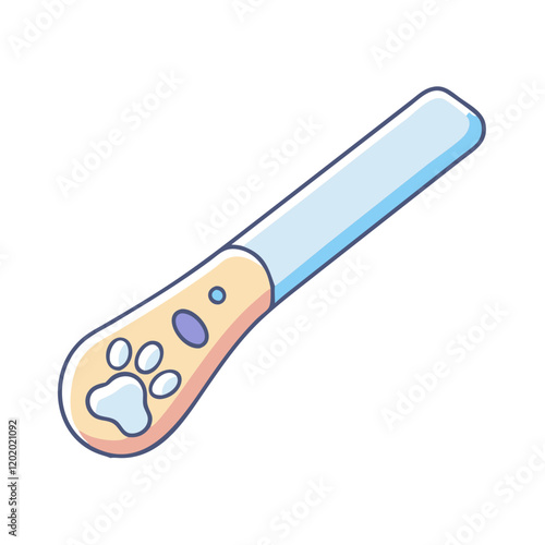 pet nail file icon, pet nail file vector illustration-simple illustration of pet nail file, perfect for pet nail file logos and icons