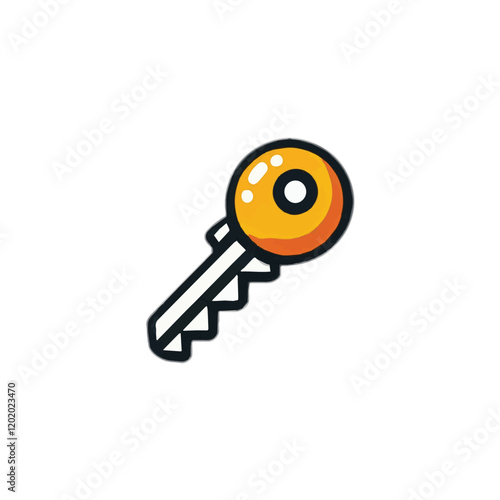 Key icon vector design symbol art illustration