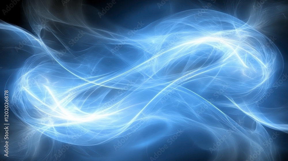 Abstract Blue Energy Swirls Glowing Light Waves Plasma Texture Background Abstract Blue Energy Swirls Glowing Light Waves Plasma Texture Background