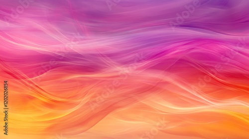 Wallpaper Mural Abstract Background Swirling Pink Orange and Yellow Wave Pattern Torontodigital.ca