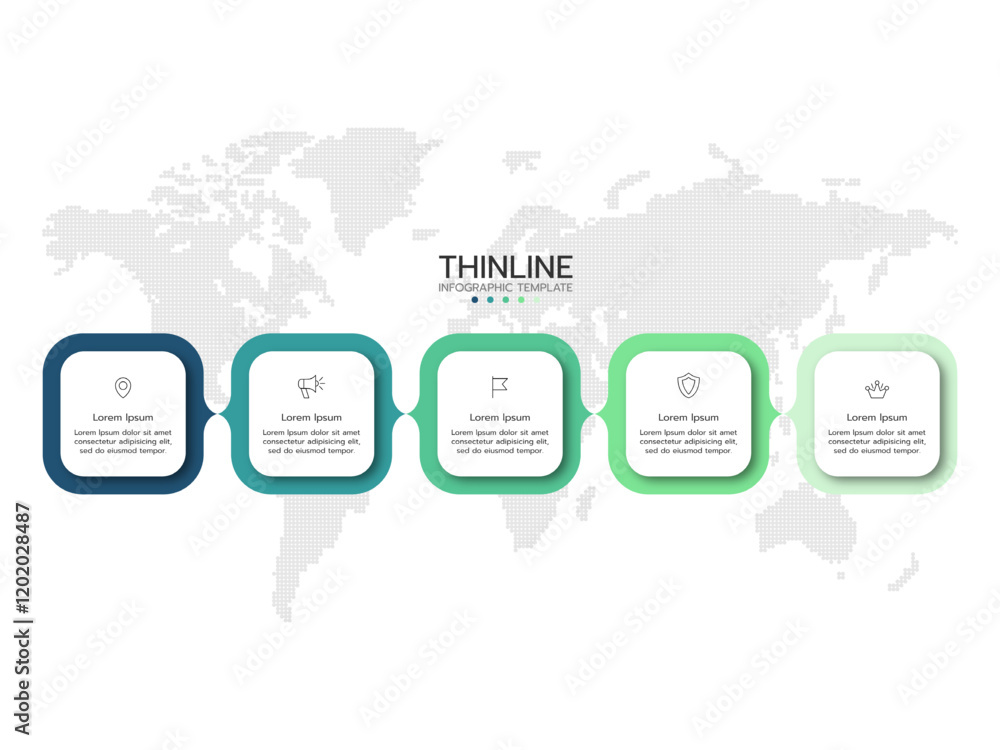 Timeline infographic template. The concept with 5 options or 5 5-step timeline journeys for business presentation. Timeline infographic template. The concept with 5 options or 5 5-step timeline journeys for business presentation.