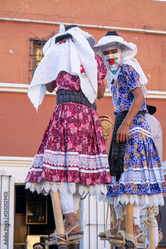 Mardis Gras Parade in Oaxaca, Mexico photo