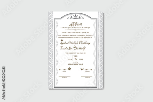 Unique Marriage Certificate and wedding certificate