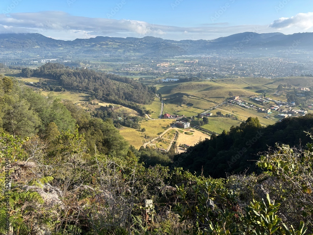 Fototapeta premium Paisaje desde montaña divino