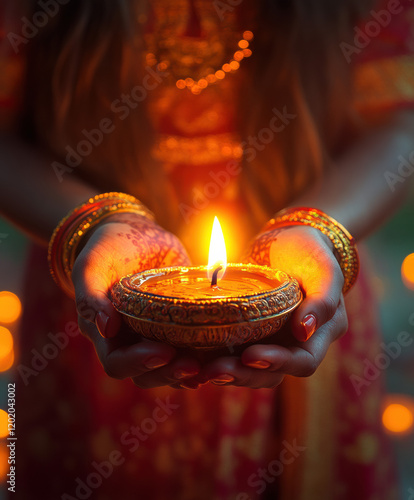 Lighting up hearts and homes: Wishing you a joyful Diwali photo