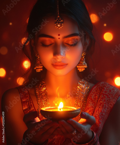 Lighting up hearts and homes: Wishing you a joyful Diwali photo