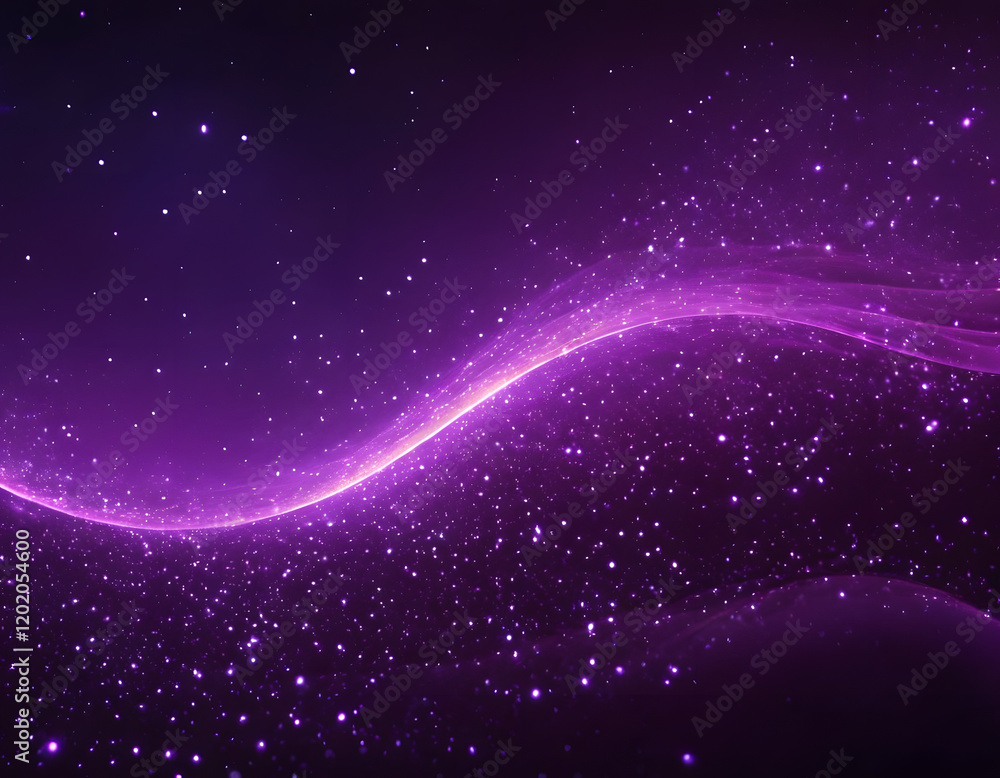 abstract background with purple shiny stars and particles, an abstract background with glowing lines, and purple particles, and a light background with shiny stars-like dots abstract background with purple shiny stars and particles, an abstract background with glowing lines, and purple particles, and a light background with shiny stars-like dots