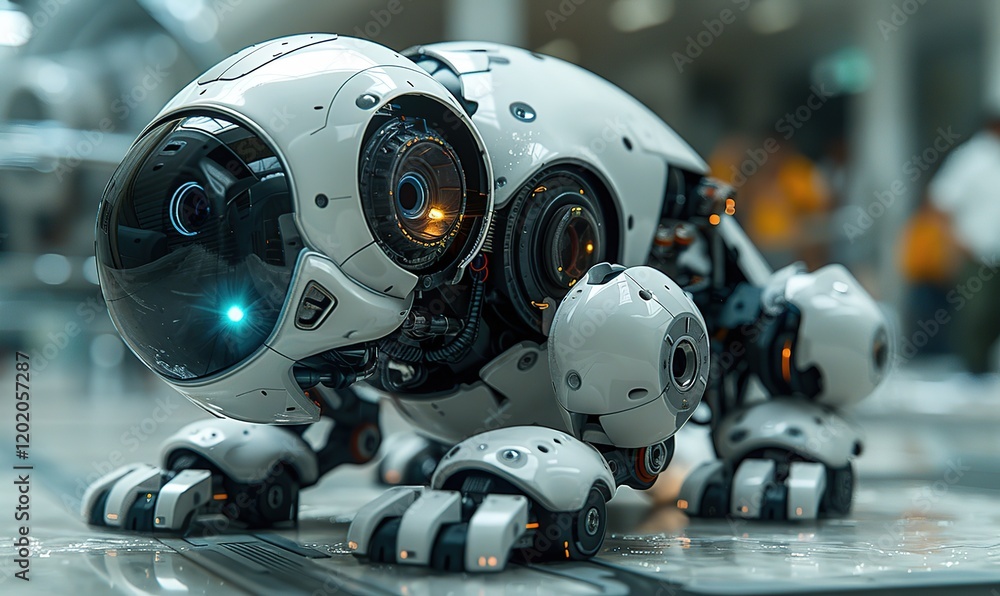 Fototapeta premium DOG the robot 