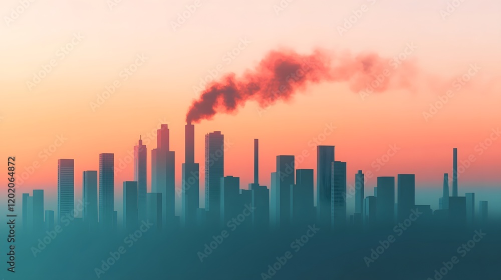 Abstract Representation of Industrial-to-Urban Transformation and Impact Abstract Representation of Industrial-to-Urban Transformation and Impact
