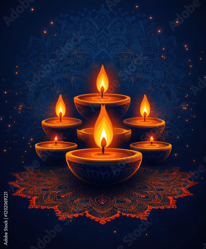 Lighting up hearts and homes: Wishing you a joyful Diwali photo