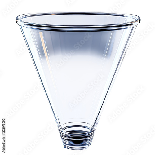 Clear Glass Jar for Storage Isolated on Transparent Background, Generative AI photo