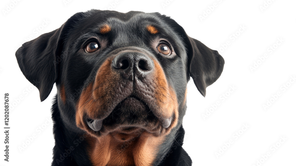 Rottweiler, isolated on transparent background Rottweiler, isolated on transparent background
