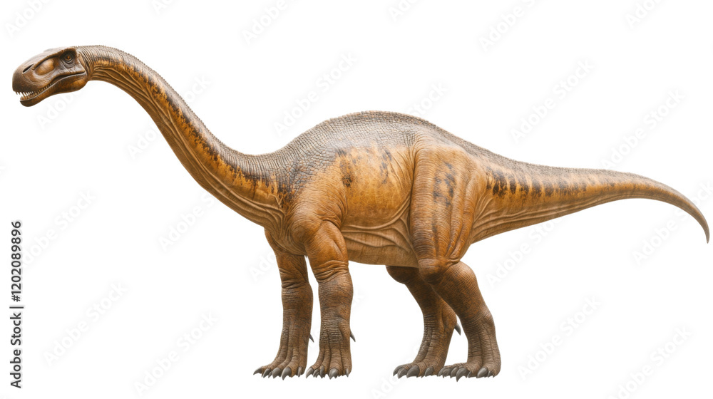 Sauropod, isolated on transparent background Sauropod, isolated on transparent background