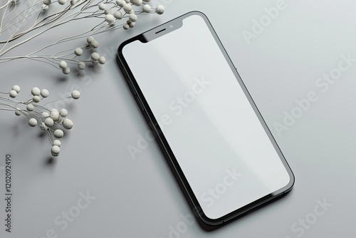 Wallpaper Mural Vibrant Image of Psd Mobile Phone Mockup Template Torontodigital.ca