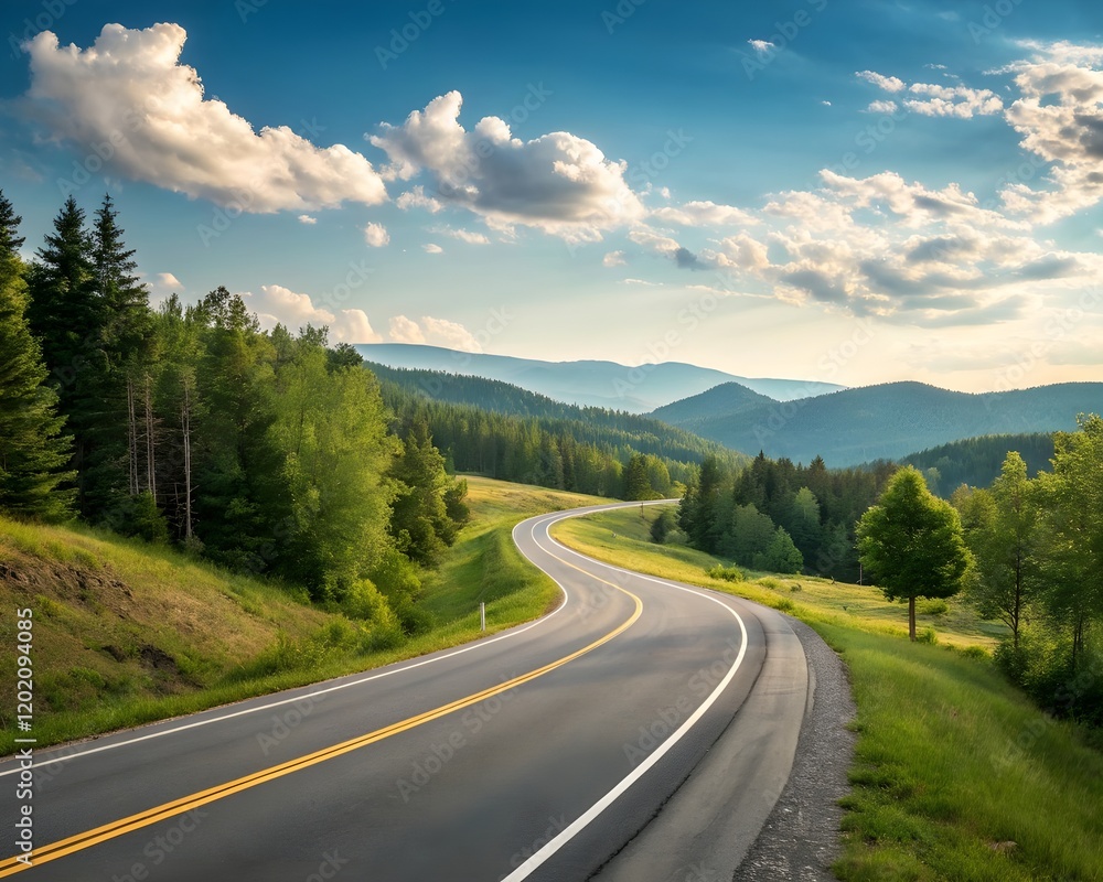 Little Summer Walk through the beautiful nature of Schmalkalden in Thuringia
landscape, autumn, highway, fall, nature, background, mountain, journey, countryside, forest, asphalt, beautiful, path