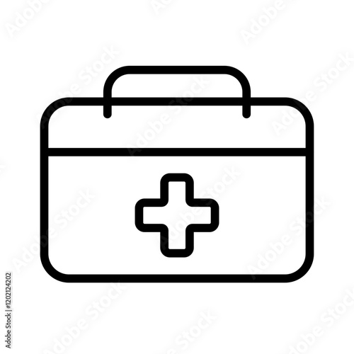 Icon Line - Emergency first aid kit