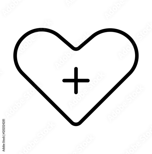 Icon Line - Increase the patient's liver health with love