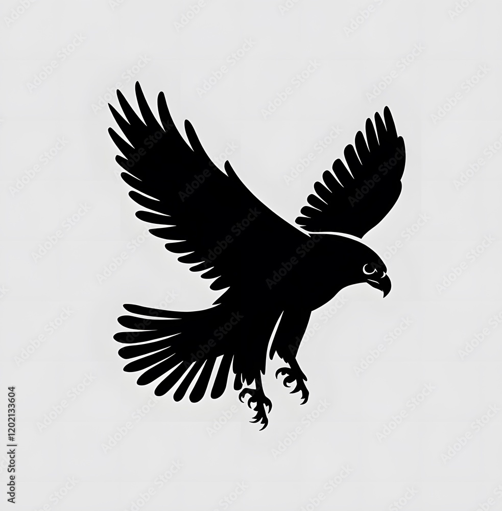 Fototapeta premium eagle in flight