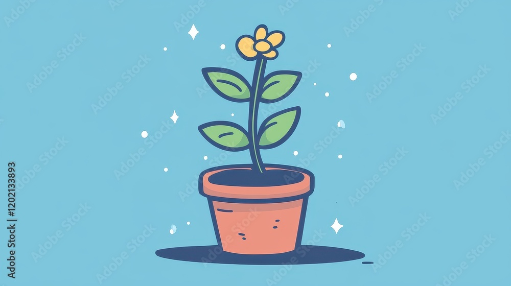 Business growth flat design front view startup theme cartoon drawing colored pastel. Business growth flat design front view startup theme cartoon drawing colored pastel.