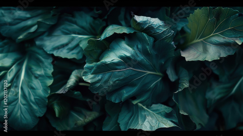 green leaves background