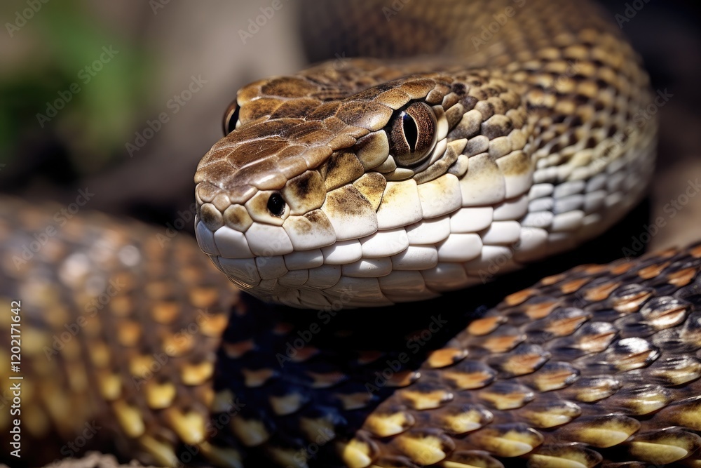 Bull Snake - An Exotic Reptile of Nature. Understanding Herpetology and Zoology of Endangered Species for Biology Bull Snake - An Exotic Reptile of Nature. Understanding Herpetology and Zoology of Endangered Species for Biology