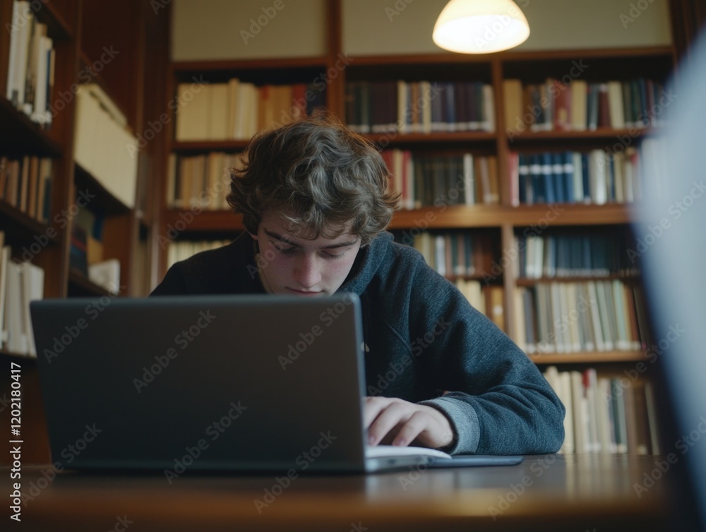 Man works on laptop Man works on laptop