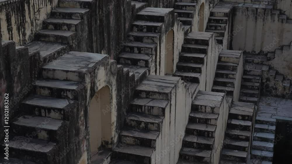Panna Meena ka Kund stepwell, Rajasthan, Amer, India