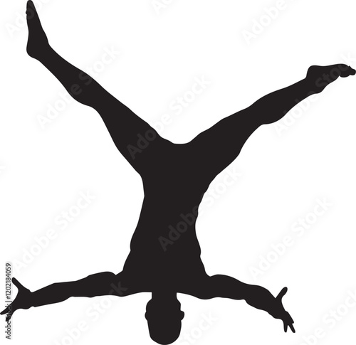 Gymnast Silhouette