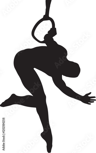 Gymnast Silhouette