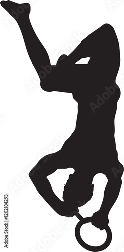 Gymnast Silhouette