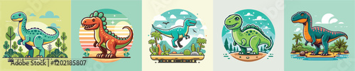 T-rex vector set